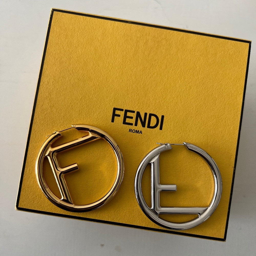 Fendi Hoop Earrings